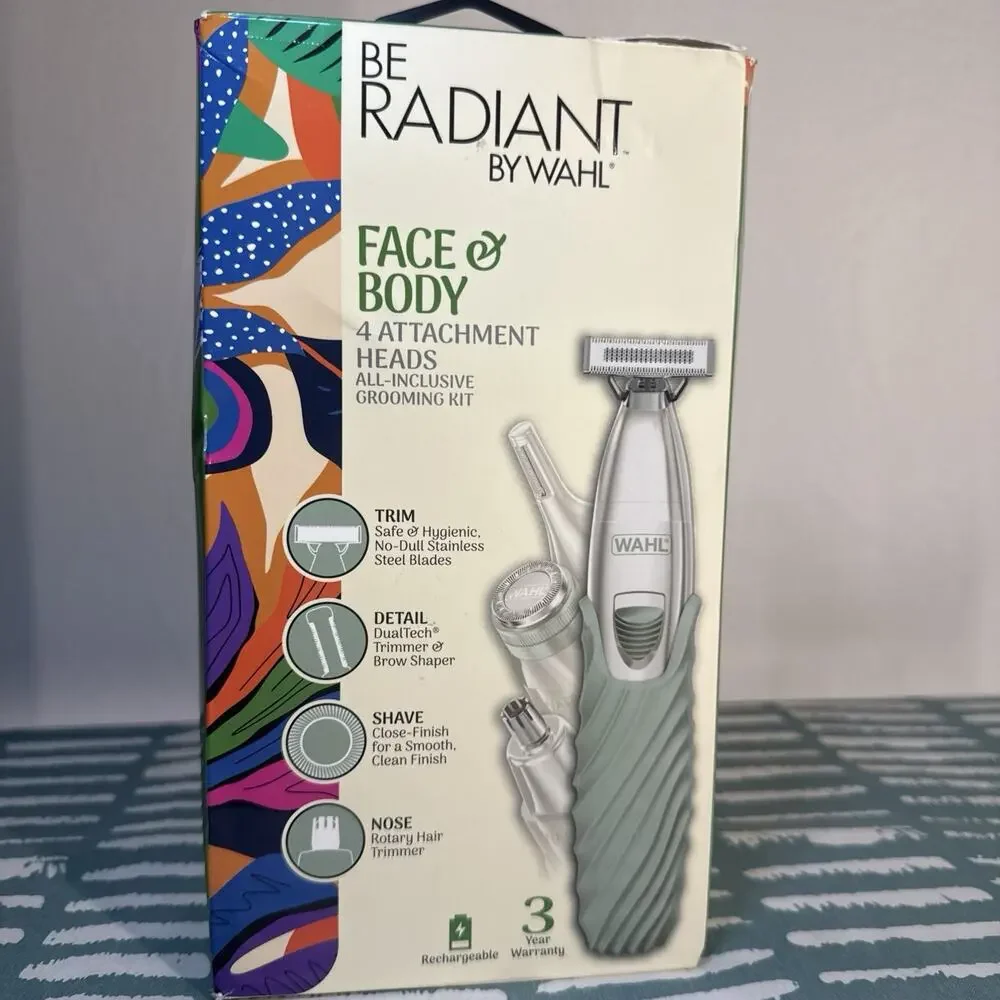 Wahl Be Radiant Face & Body Electric Shaver. Open Box